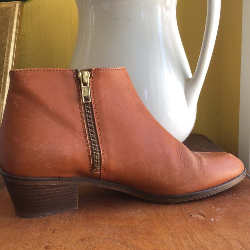 J Crew cognac ankle boot - Picture 9 of 9